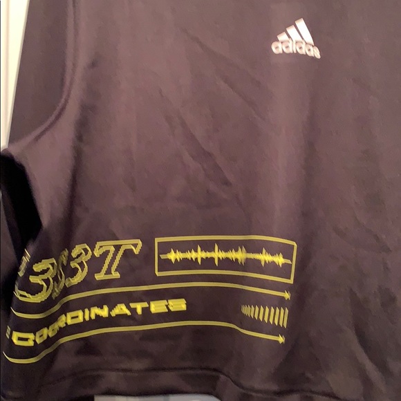 ADIDAS Cropped Sweatshirt Top Long Sleeve - Picture 6 of 11